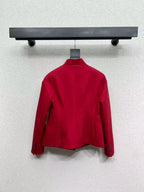 Dior Jacket Black and Red Polyester