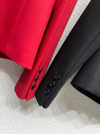 Dior Jacket Black and Red Polyester