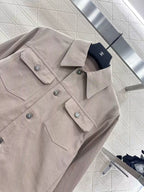 Dior Jacket Pink and White Cotton