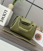 Loewe Madrid Bag Olive Green Calfskin