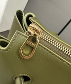 Loewe Madrid Bag Olive Green Calfskin