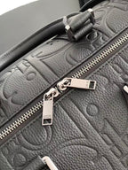 Weekender 40 Black Dior Gravity Leather and Black Grained Calfskin