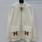 HM 25 Jacket White Wool 02648