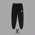 LV 25 Pant Black Cotton