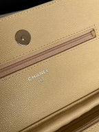 Chanel 2025 Woc Beige Caviar Leather With Gold Hardware