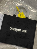 Large CD Book Tote 42cm Butterfly Zodiac Black