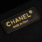 Chanel 2026 Ultimate Stitch Bag 30cm Beige and Black Suede Leather
