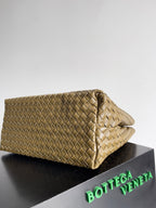 Bottega Veneta 2026 Andiamo Bag 42cm Muddy Brown Nappa Leather