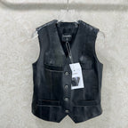 Chanel 2026 Vest Black Leather