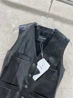 Chanel 2026 Vest Black Leather
