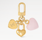 LV Heart Micro Charms Keychain