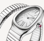 Bulgari Serpenti Tubogas 35mm Silver Dial Watch