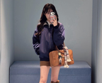 Miumiu 2026 Jacket Blue Nylon Polyester