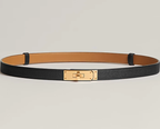 hm kelly belt 18mm black epsom leather