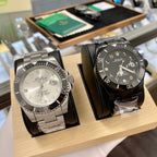 OYSTER PERPETUAL DATE 40MM WHITE & BLACK SHELL