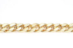 CHAIN LINKS MONOGRAM PATTERN NECKLACE GOLD-COLOR HARDWARE