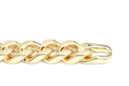 CHAIN LINKS MONOGRAM PATTERN NECKLACE GOLD-COLOR HARDWARE