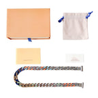 CHAIN LINKS PATCHES NECKLACE