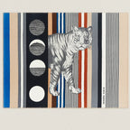 HM Tigre Bayadere Blanket Wool Cashmere