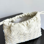 BV Small Dustbag Ivory Calfskin