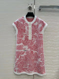 CD Dress Pink Viscose Polyester