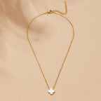 White Clover Necklace - Beautiful Earth Boutique