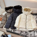 Prada 25 Hooded Coat Polyester Down 312061