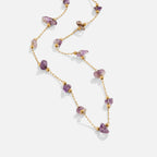 Amethyst Crystal Bead Necklace - Beautiful Earth Boutique