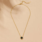 Black Clover Necklace - Beautiful Earth Boutique