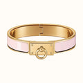 H RING LOCK BRACELET 12MM LIGHT PINK