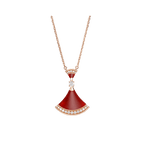 DREAM NECKLACE CARNELIAN DIAMOND