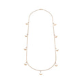 DREAM NECKLACE 9 MOTIF WHITE MOP PINK GOLD