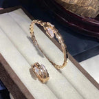 SERPENTI BRACELET DIAMONDS PINK GOLD