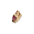 SERPENTI RING PINK GOLD DIAMOND PINK