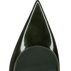 CL Condora Pumps 85mm Patent Leather Black Green