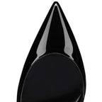 CL Hot Chick Sling 100 Mm Sling Back Pumps Patent Leather Black