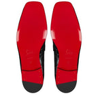 CL Mj Moc Loafers Alligator Embossed Calf Leather Black