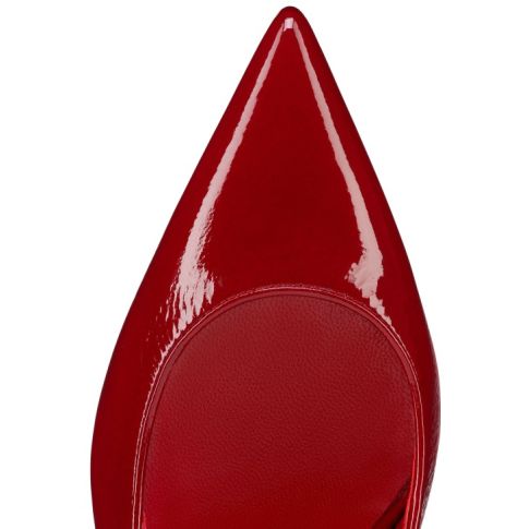 CL Sporty Kate Sling 55Mm Sling Back Pumps Vog Patent Leather Loubi