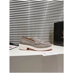 CL Urbino Moc Loafers Suede Leather Gray