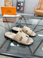 HM Men's Slides Calfskin 544622