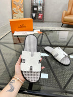 HM Men's Slides Calfskin 544622