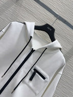 CD 25 Side Stripe LOGO Suit White Cotton