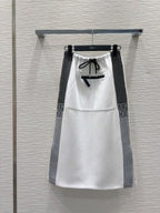 CD 25 Side Stripe LOGO Suit White Cotton