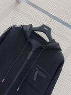 CD 25 Side Stripe LOGO Suit Black Cotton