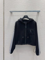 CD 25 Side Stripe LOGO Suit Black Cotton