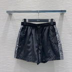 CD 25 Suit Black White Polyester
