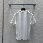 CD 2025 Set T-shirt with Mesh skirt Black White Polyester Cotton