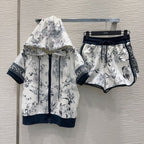 CD 25 Set White mix Blue Cotton Elastane