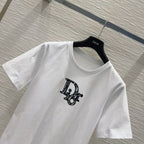 CD 2025 Set White Black Cotton Polyester
