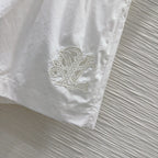 LV 25S Cute Set Long Sleeve White Cotton